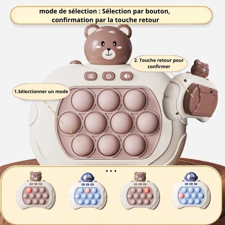 Jeu de réflexe - POPITPUSH™