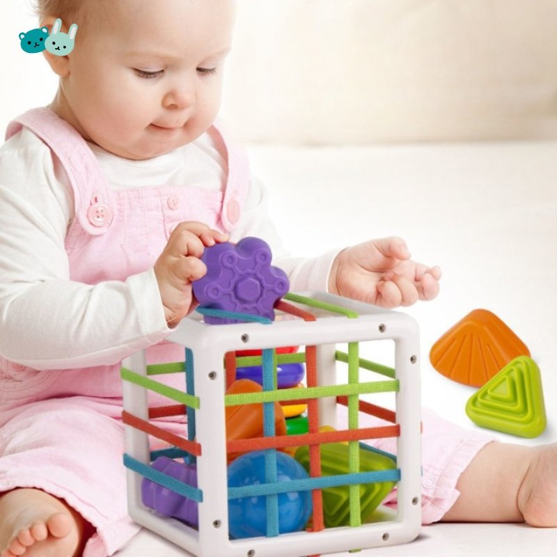Jouet éducatif et sensoriel - BABYBLOC™ - lahalledesbambins