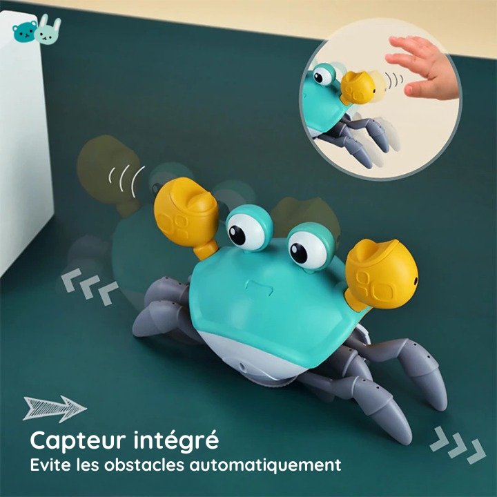 Jouet interactif musical – CRABYCHOU™ - lahalledesbambins