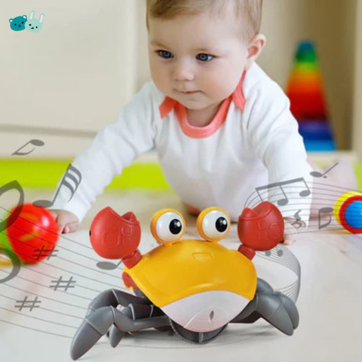 Jouet interactif musical – CRABYCHOU™ - lahalledesbambins