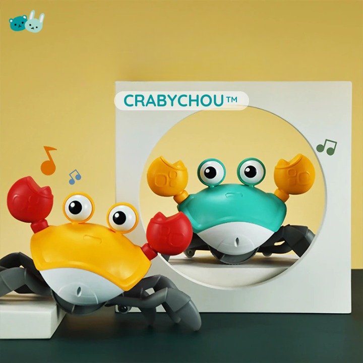 Jouet interactif musical – CRABYCHOU™ - lahalledesbambins